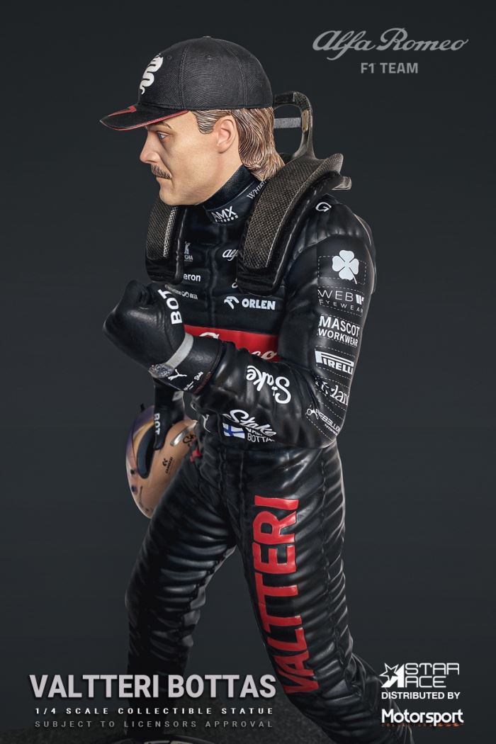 F1 racing driver Zhou Guanyu / Valtteri / Bottas