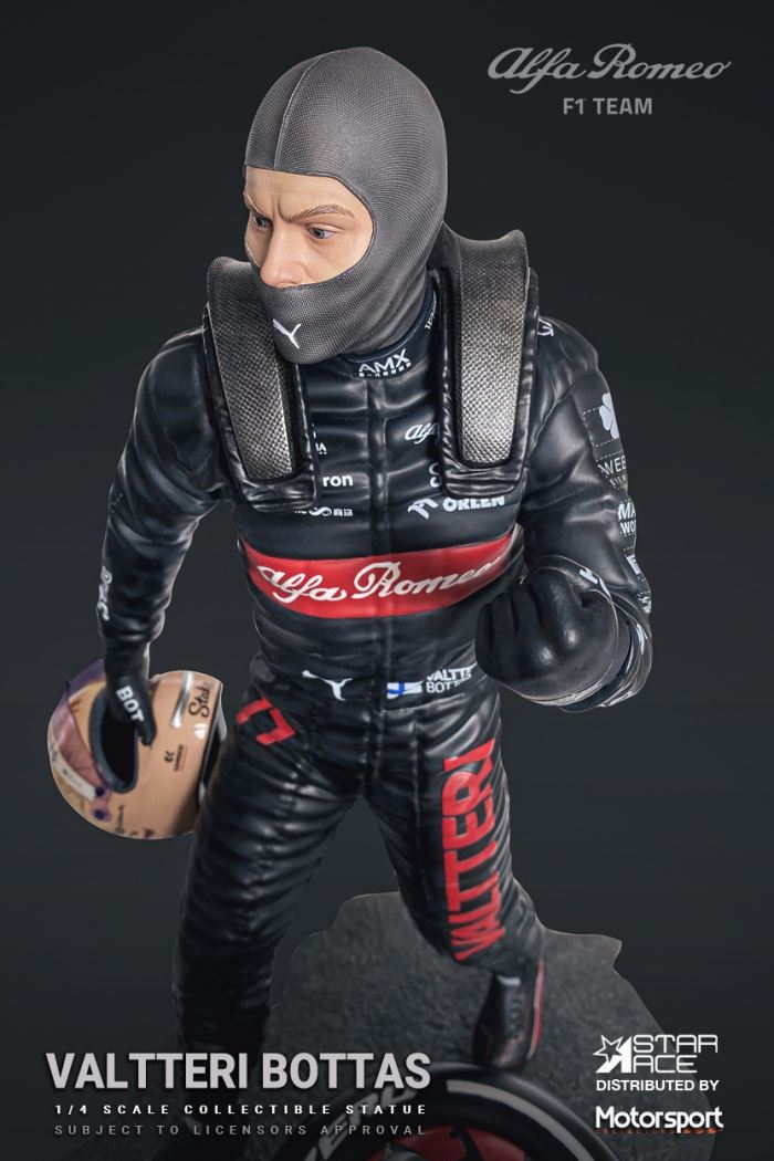 F1 racing driver Zhou Guanyu / Valtteri / Bottas