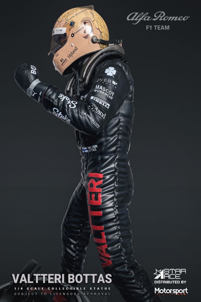 F1 racing driver Zhou Guanyu / Valtteri / Bottas