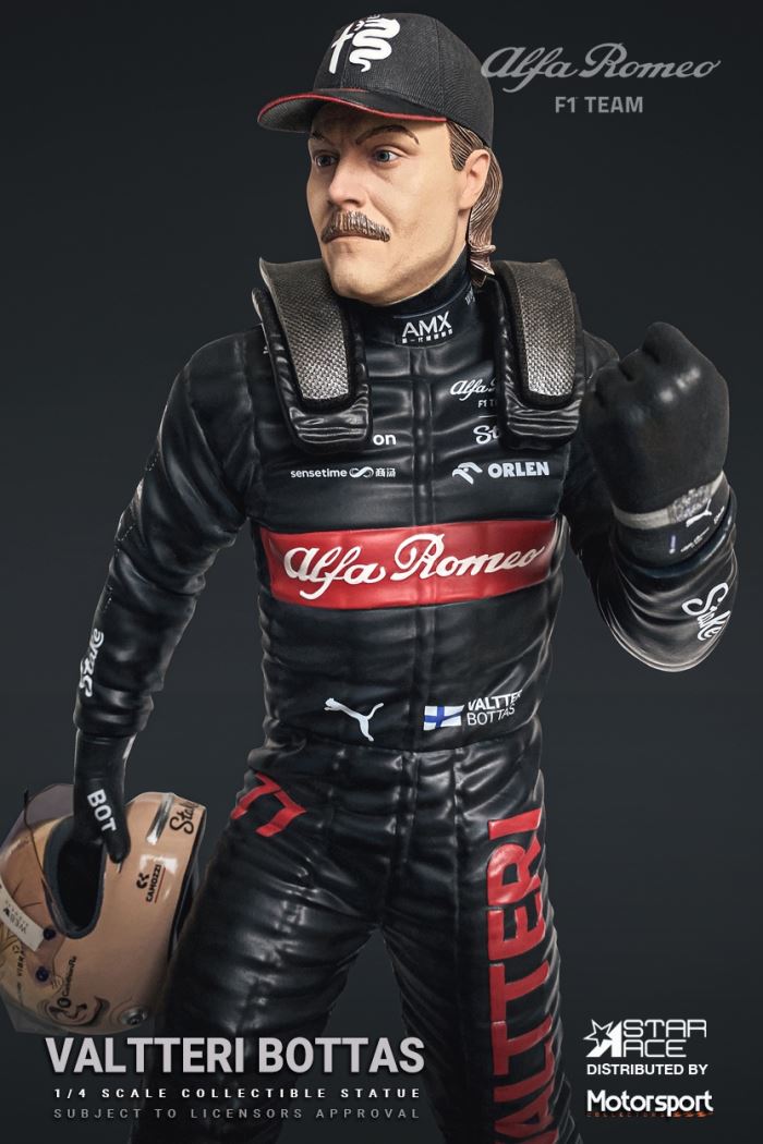 F1 racing driver Zhou Guanyu / Valtteri / Bottas