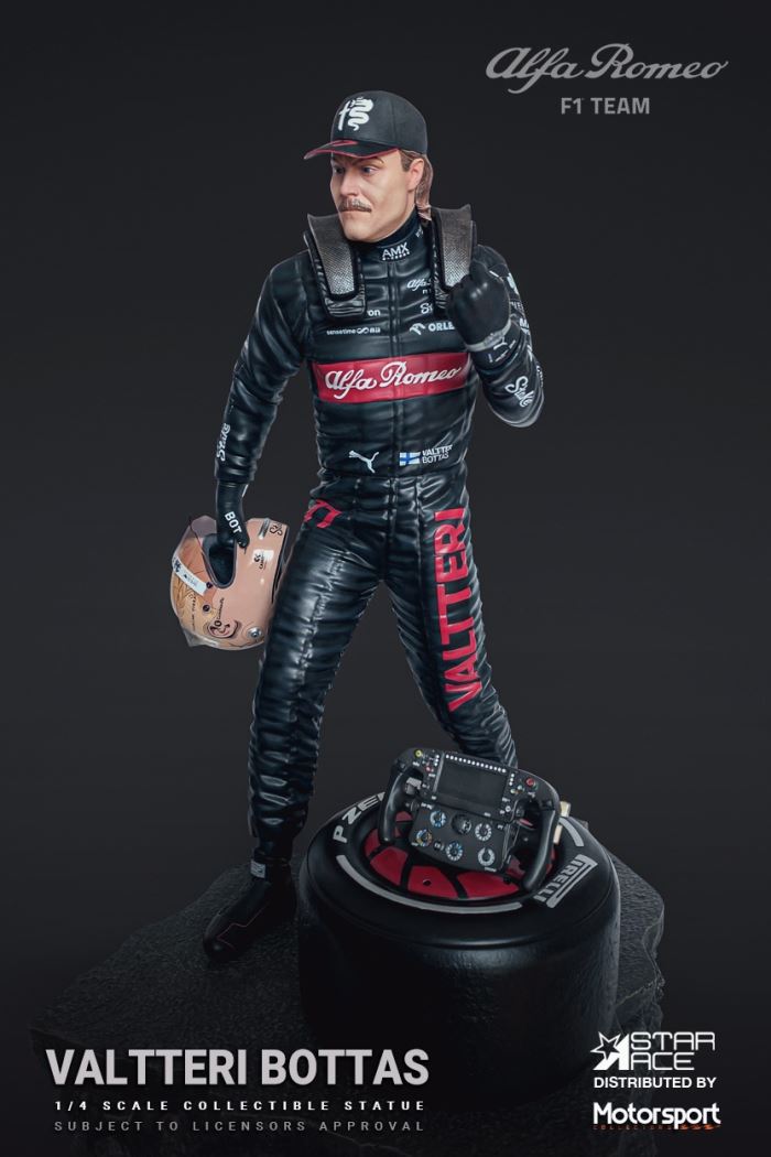 F1 racing driver Zhou Guanyu / Valtteri / Bottas