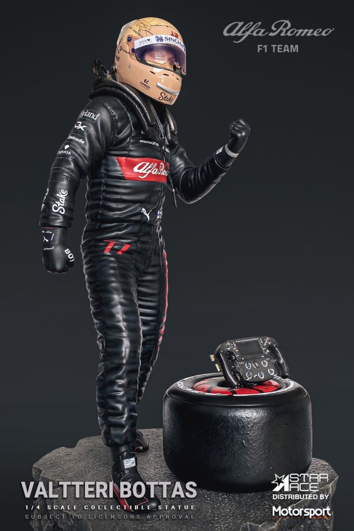 F1 racing driver Zhou Guanyu / Valtteri / Bottas