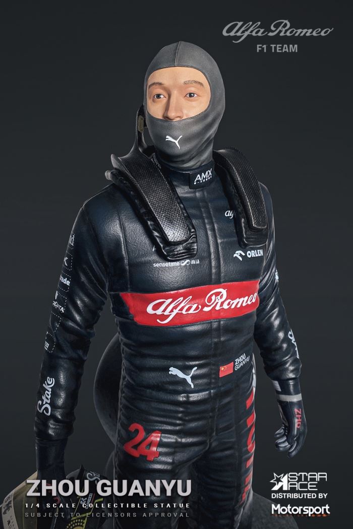 F1 racing driver Zhou Guanyu / Valtteri / Bottas