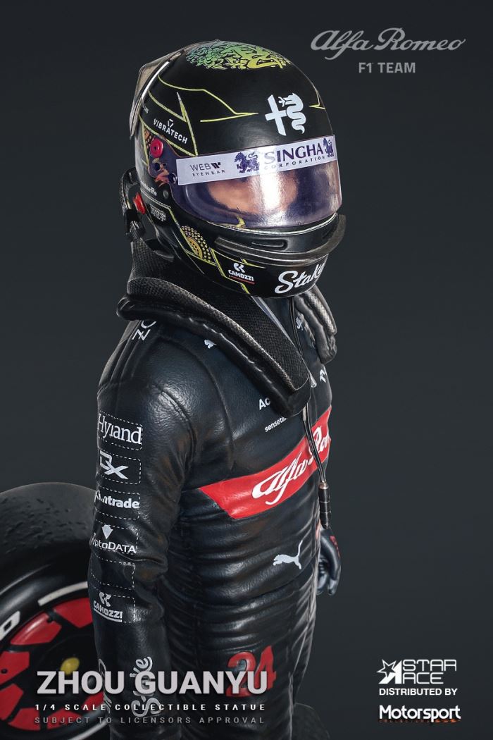 F1 racing driver Zhou Guanyu / Valtteri / Bottas