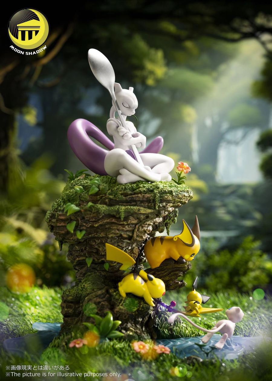 Mewtwo & Pikachu - Pokemon
