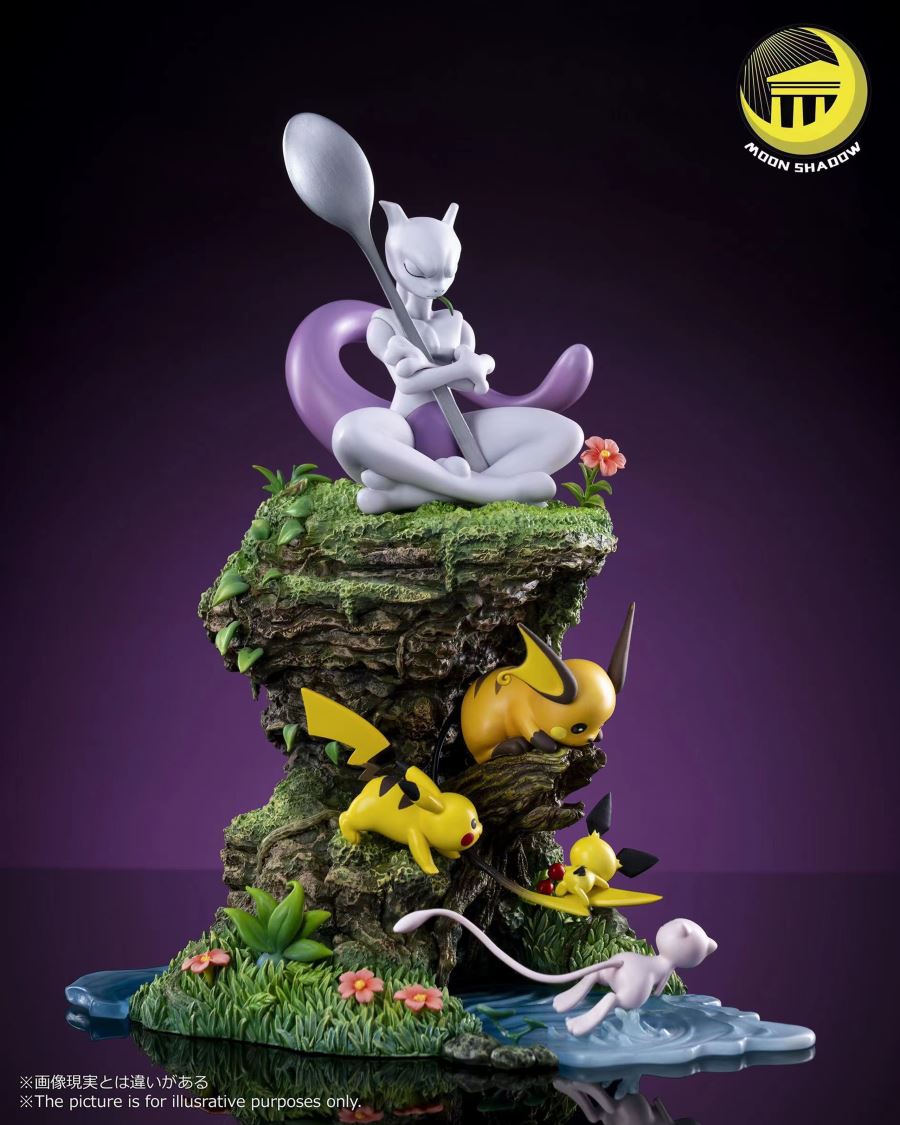 Mewtwo & Pikachu - Pokemon