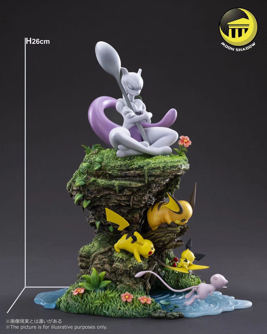 Mewtwo & Pikachu - Pokemon