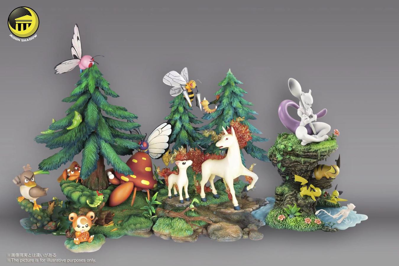 Mewtwo & Pikachu - Pokemon