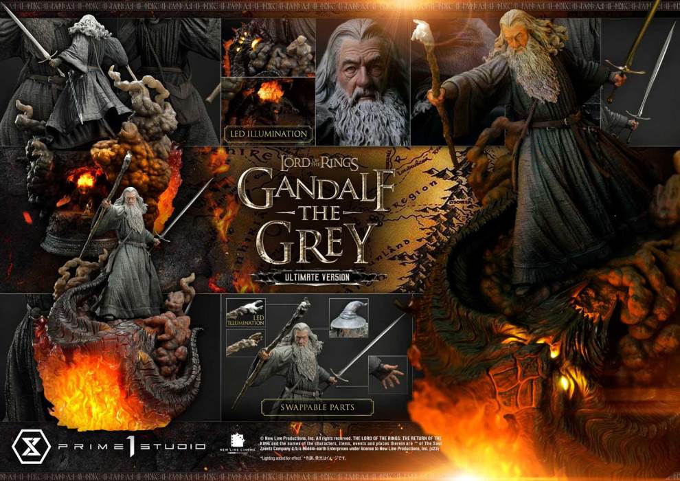 The Lord of the Rings (Film) Gandalf The Grey Ultimate Version