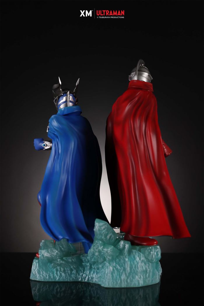Ultraseven and Ultraman Zero