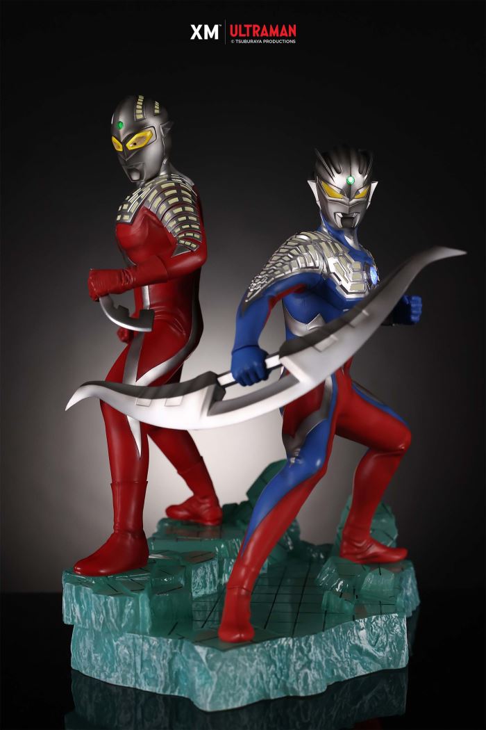 Ultraseven and Ultraman Zero