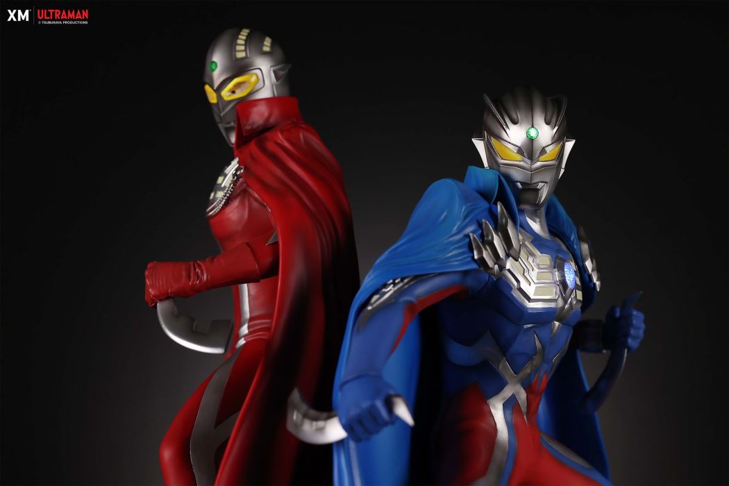 Ultraseven and Ultraman Zero