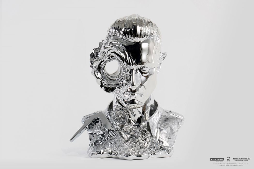T-1000 (LIQUID METAL) DELUXE ART MASK