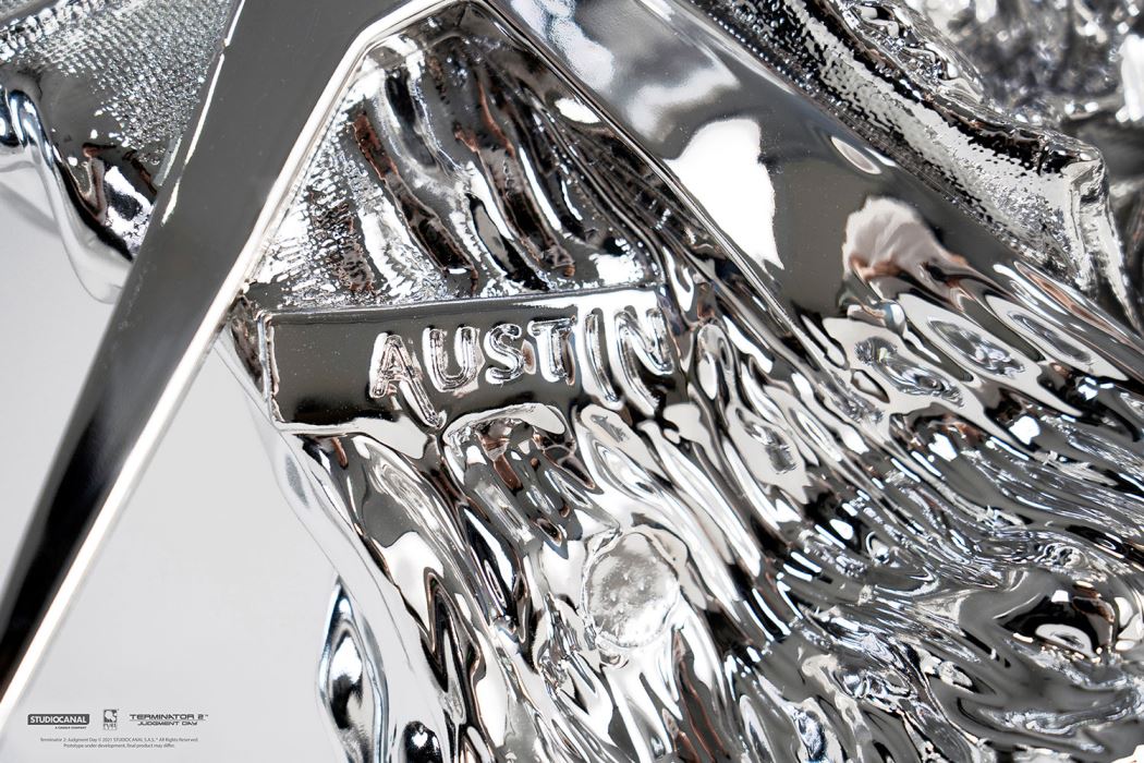 T-1000 (LIQUID METAL) DELUXE ART MASK