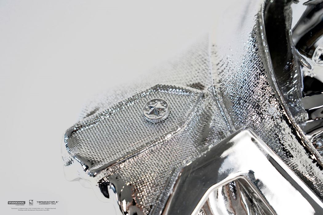 T-1000 (LIQUID METAL) DELUXE ART MASK