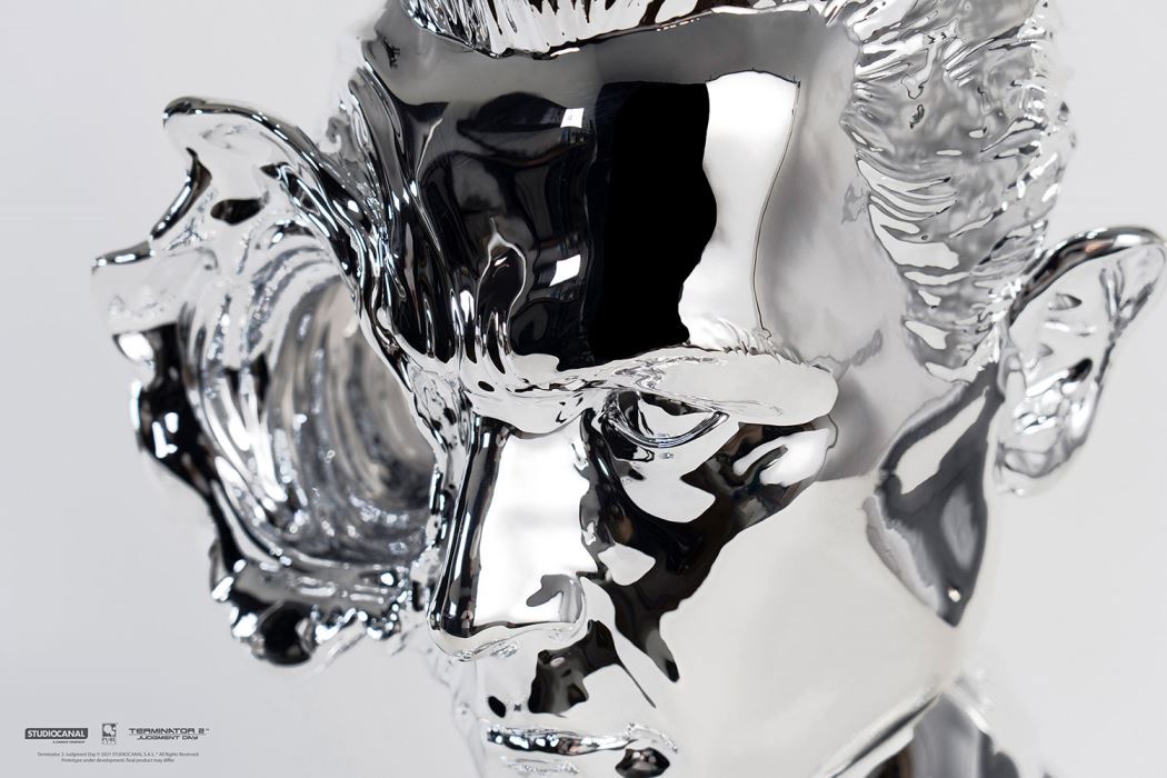 T-1000 (LIQUID METAL) DELUXE ART MASK