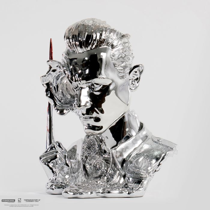 T-1000 (LIQUID METAL) DELUXE ART MASK