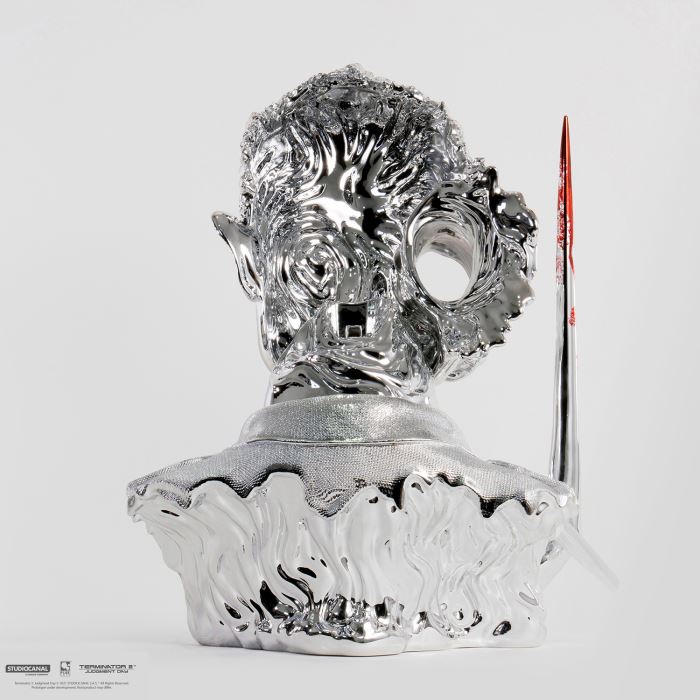 T-1000 (LIQUID METAL) DELUXE ART MASK