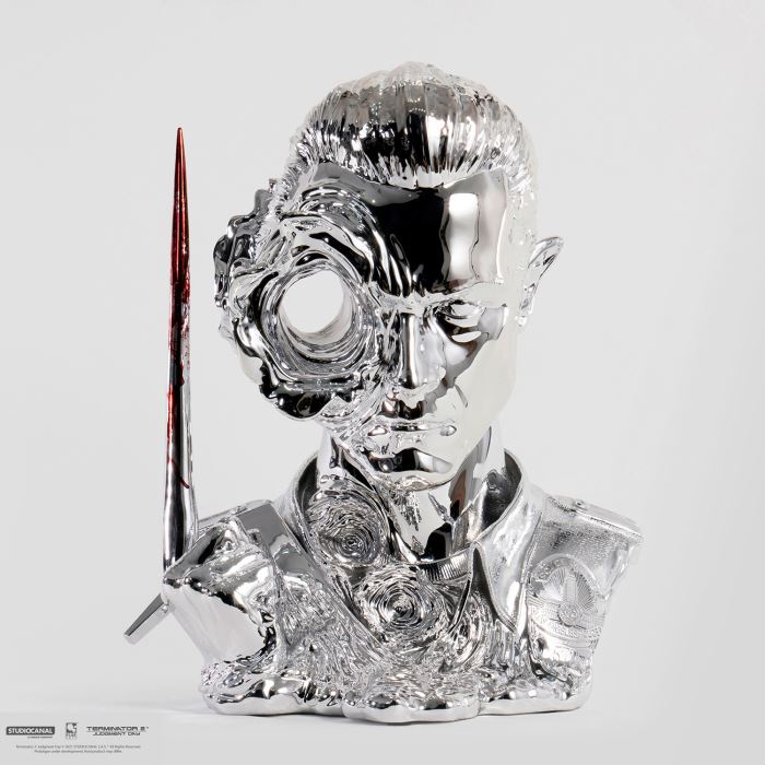 T-1000 (LIQUID METAL) DELUXE ART MASK