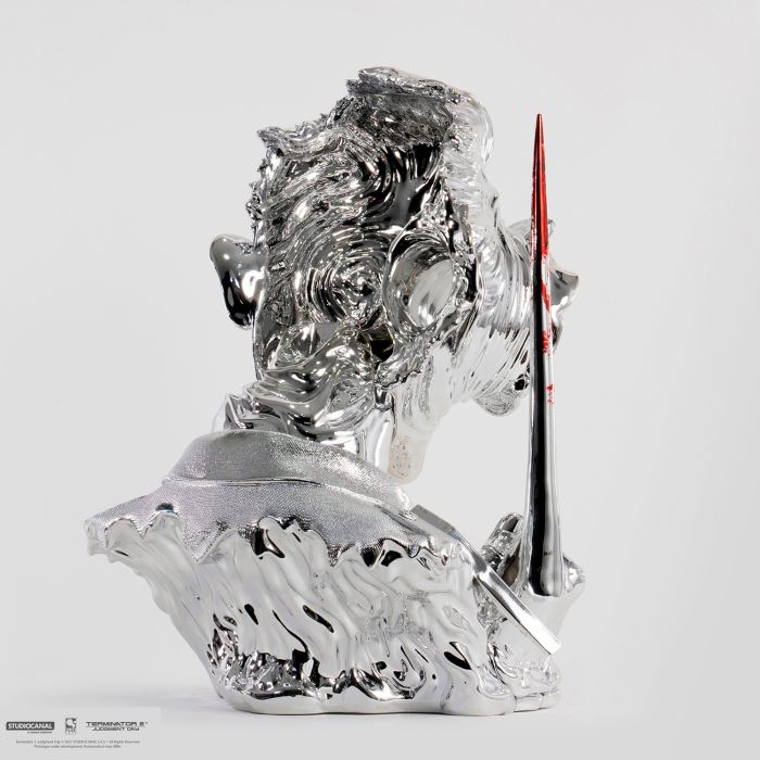 T-1000 (LIQUID METAL) DELUXE ART MASK
