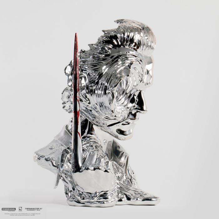 T-1000 (LIQUID METAL) DELUXE ART MASK