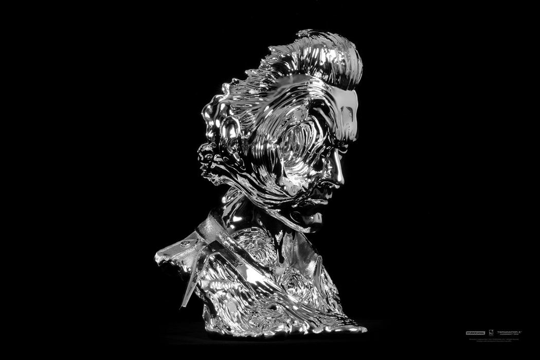 T-1000 (LIQUID METAL) DELUXE ART MASK