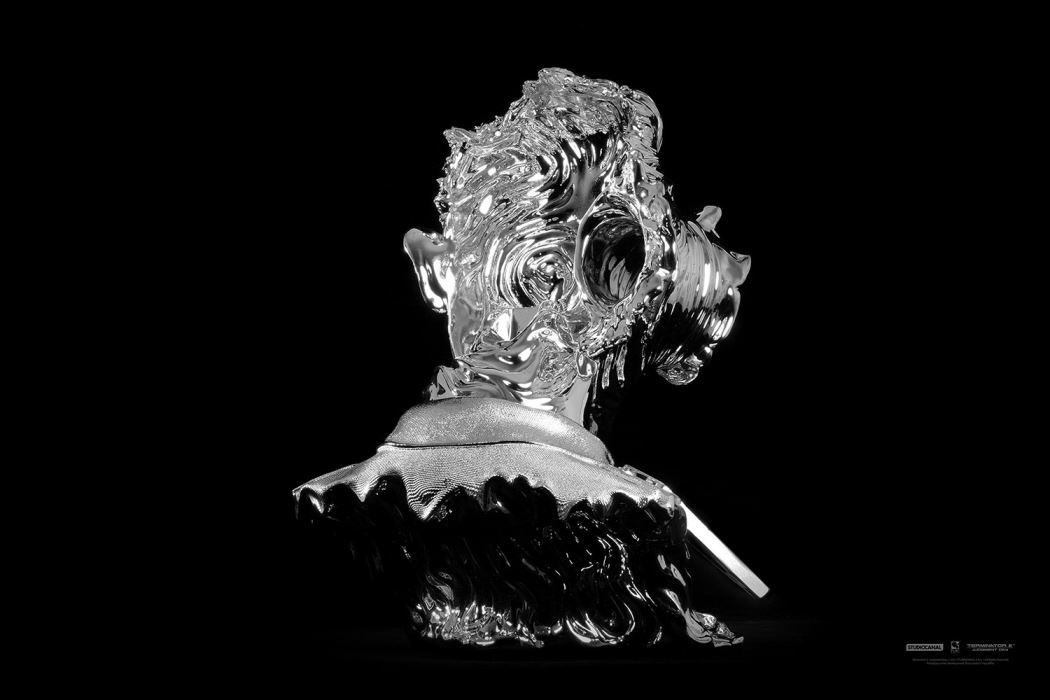 T-1000 (LIQUID METAL) DELUXE ART MASK