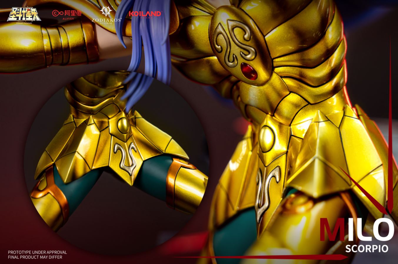 Scorpio Milo - Saint Seiya 1/6