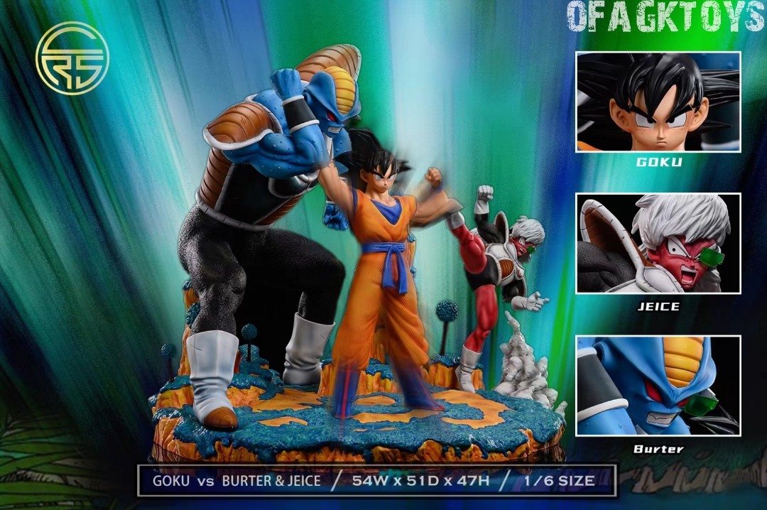 Goku vs Burter & Jeice - Dragon Ball