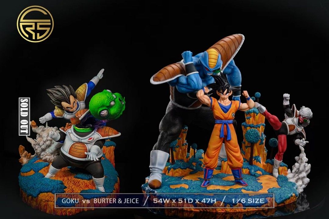 Goku vs Burter & Jeice - Dragon Ball