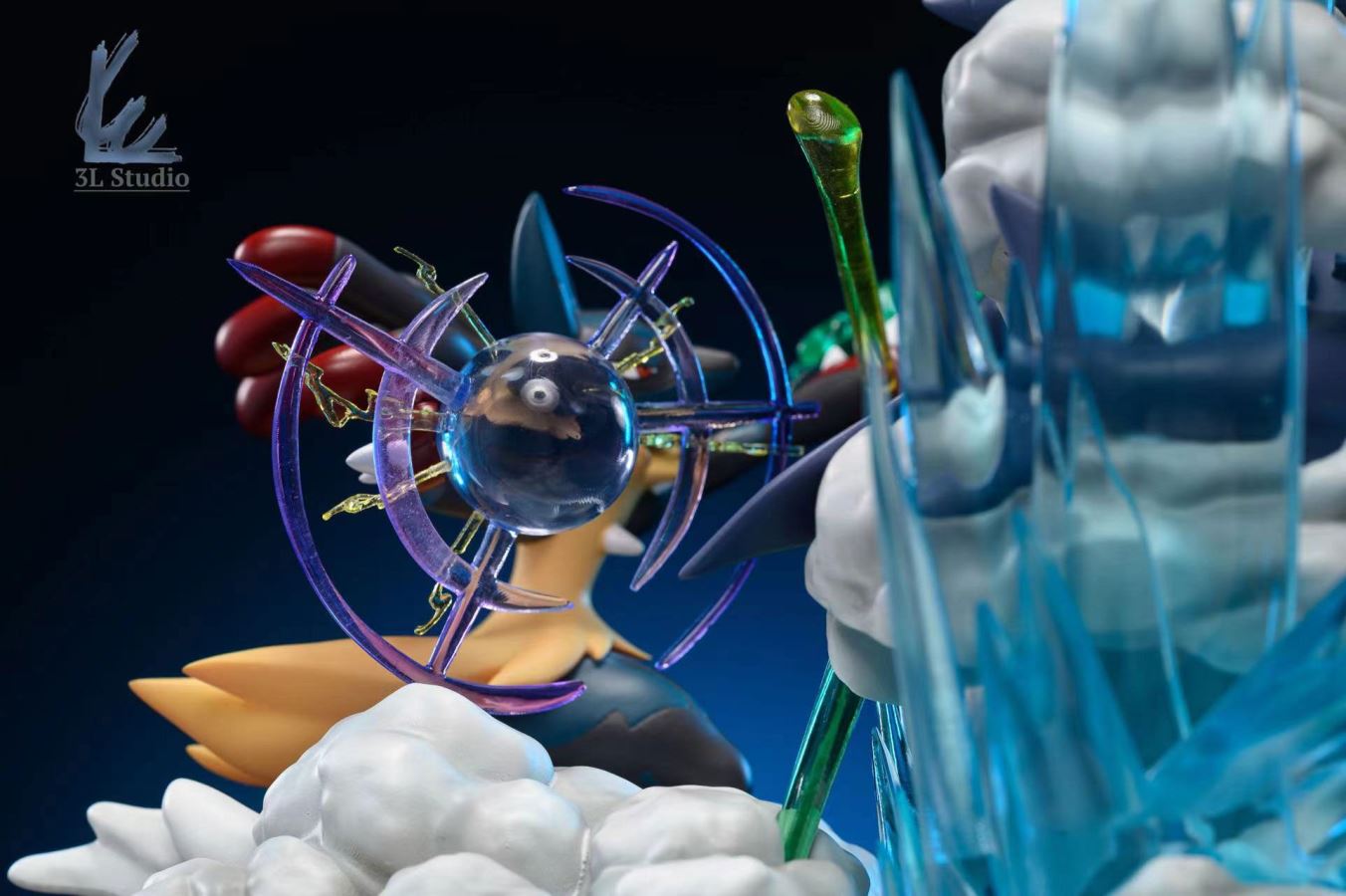 Mega Lucario vs Garchomp - Pokemon