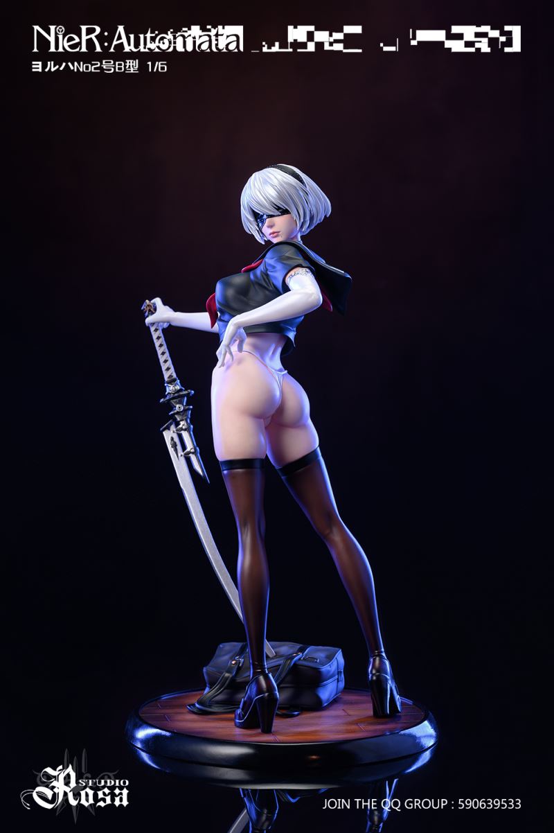 School Girls NO.1 Nier: Automata YoRHa 2B 1/6