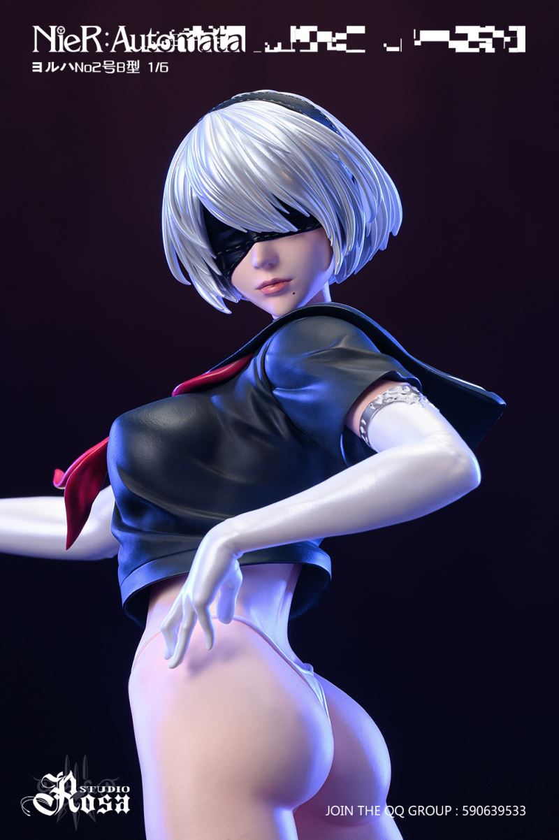 School Girls NO.1 Nier: Automata YoRHa 2B 1/6