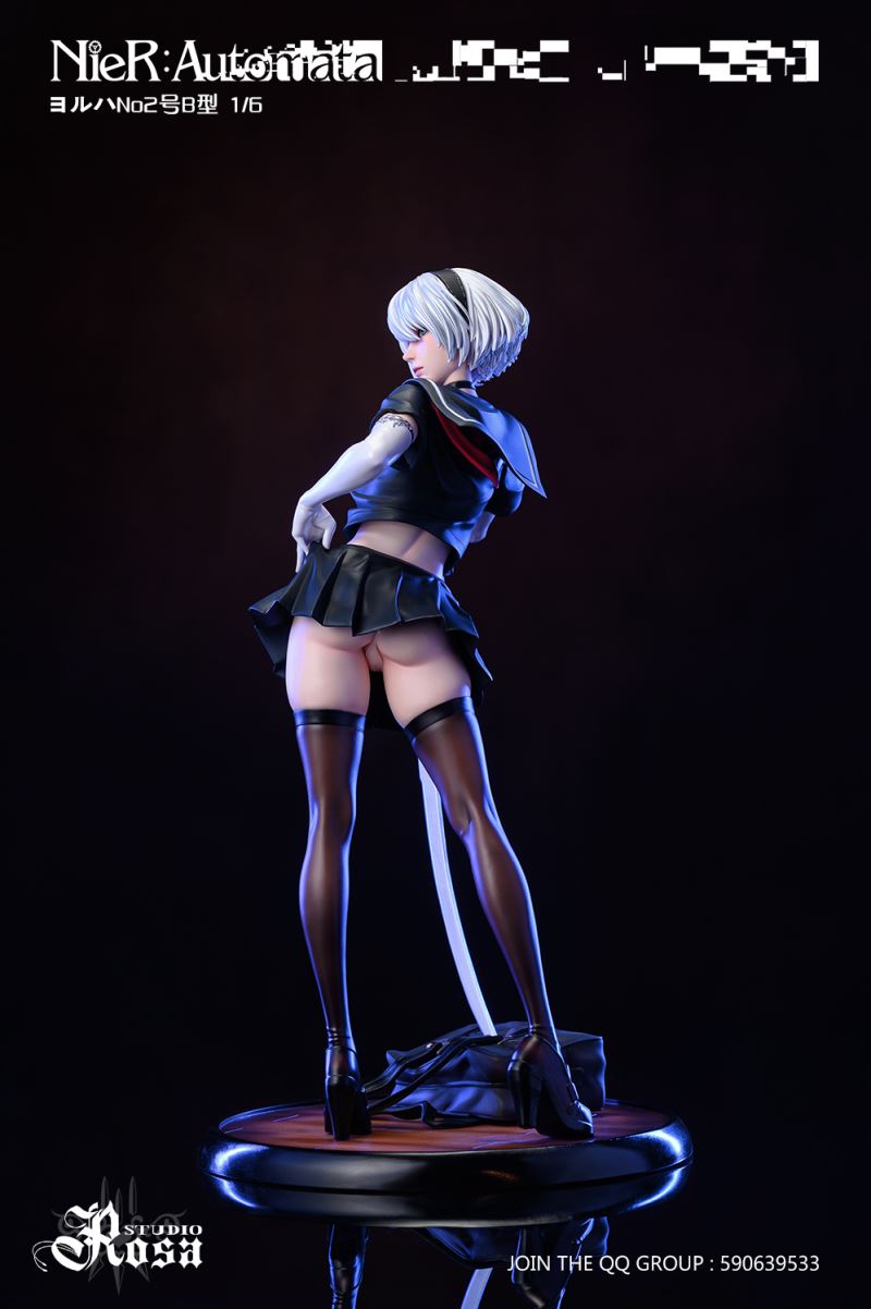 School Girls NO.1 Nier: Automata YoRHa 2B 1/6
