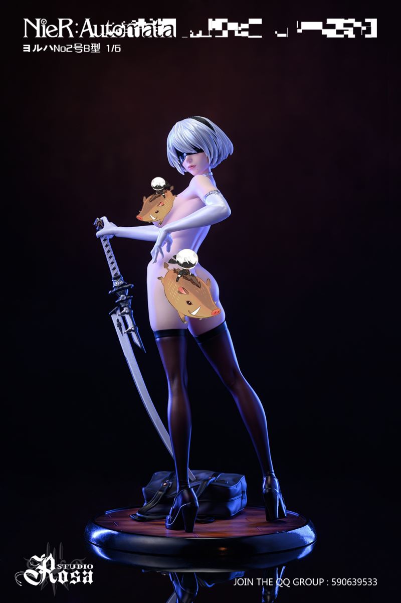 School Girls NO.1 Nier: Automata YoRHa 2B 1/6