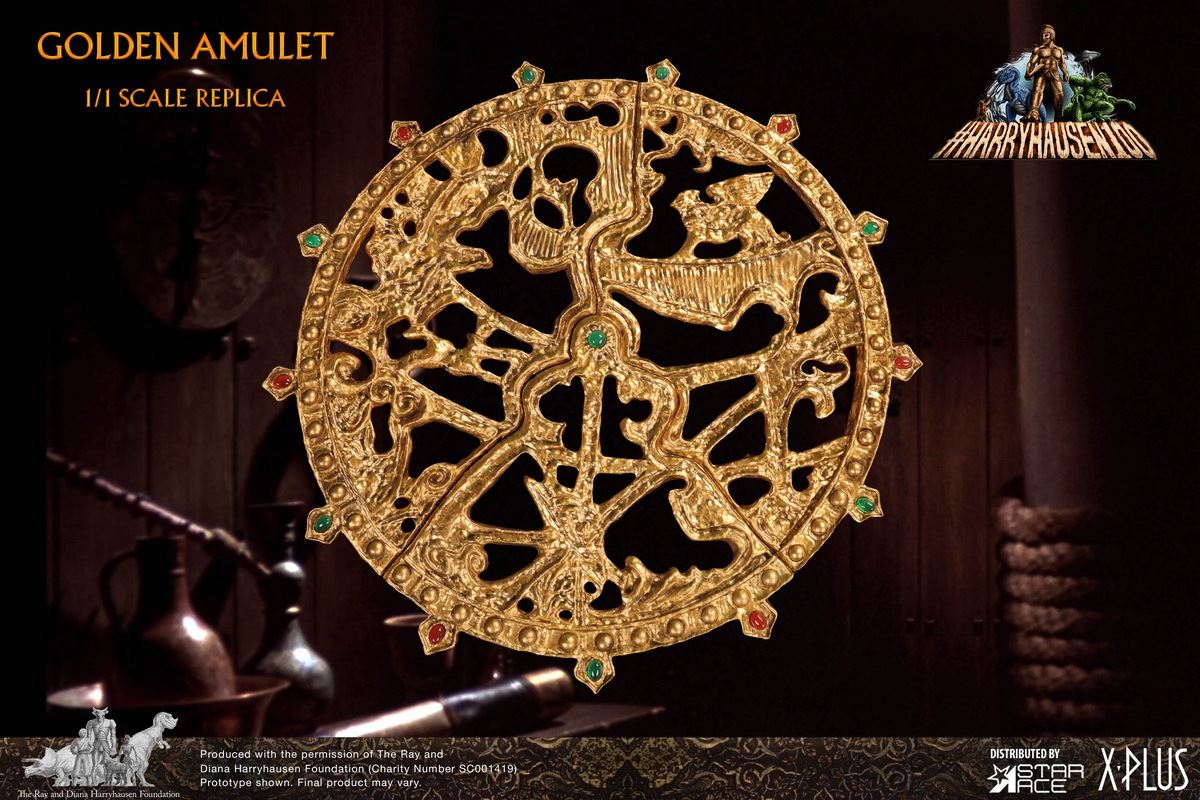 Ray Harryhausen Prop Replica - Gold Amulet 1/1