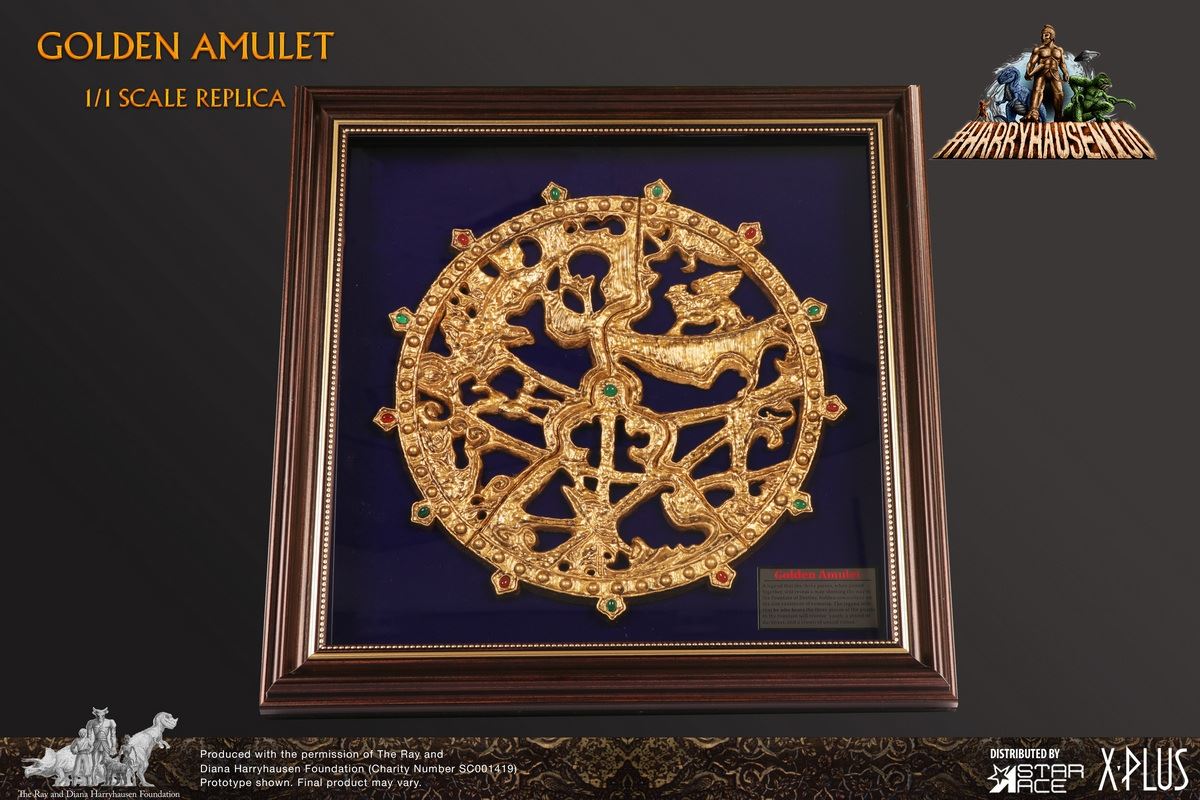 Ray Harryhausen Prop Replica - Gold Amulet 1/1