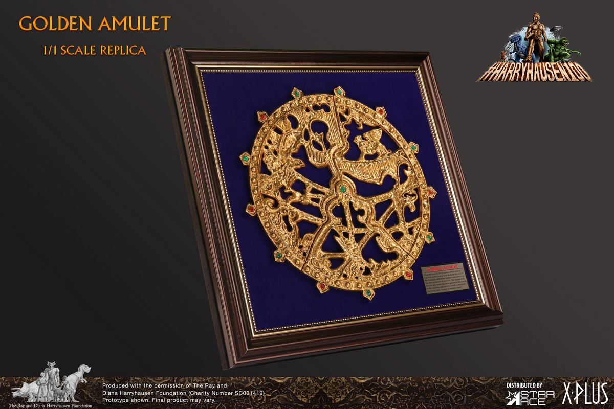 Ray Harryhausen Prop Replica - Gold Amulet 1/1