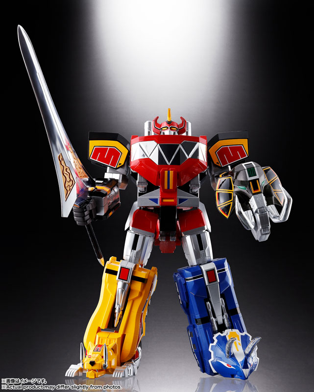 Soul of Chogokin Zyutei Daizyuzin GX-72 Daizyuzin & GX-78 Dragon Caesar Kyoryu Sentai Zyuranger