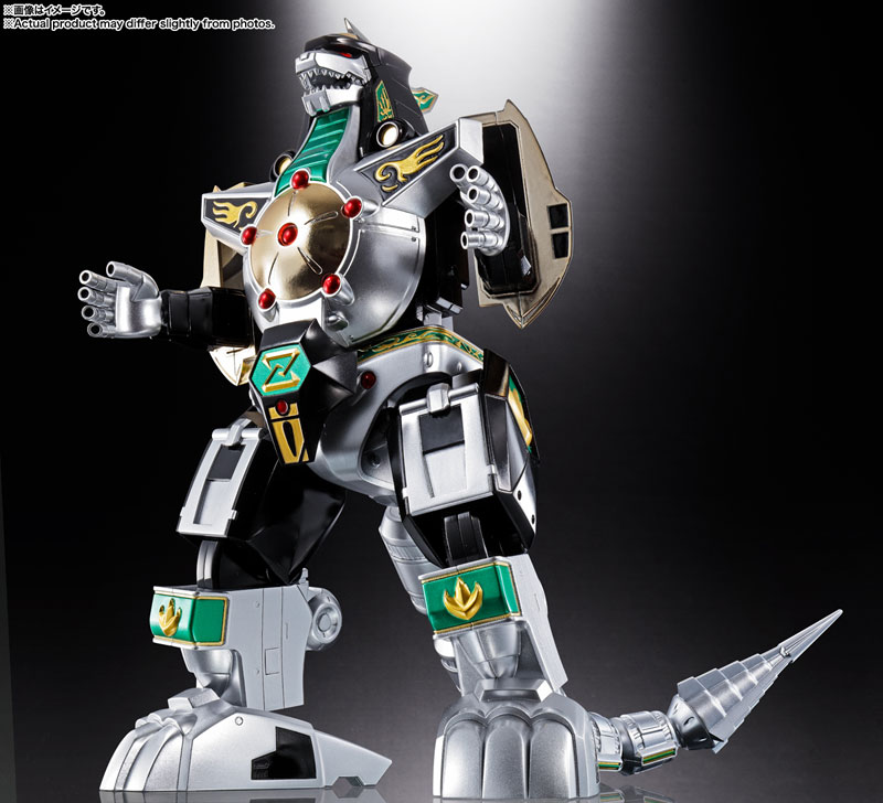 Soul of Chogokin Zyutei Daizyuzin GX-72 Daizyuzin & GX-78 Dragon Caesar Kyoryu Sentai Zyuranger