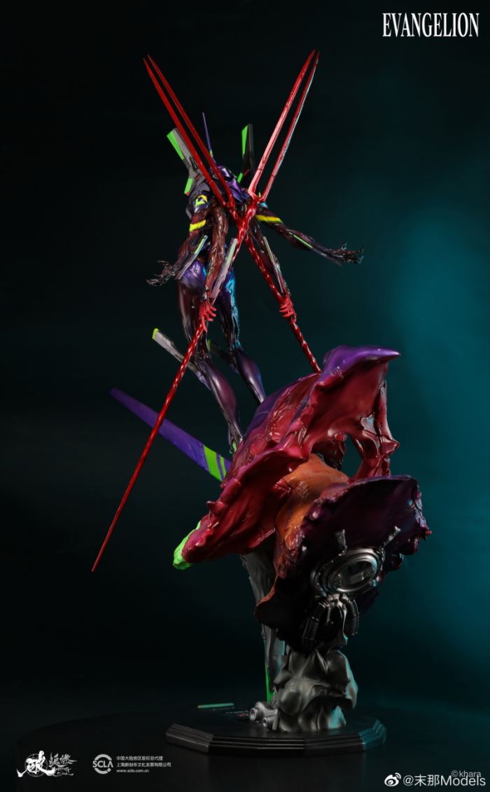 Evangelion theatrical version: Q EVA No. 13 art statue