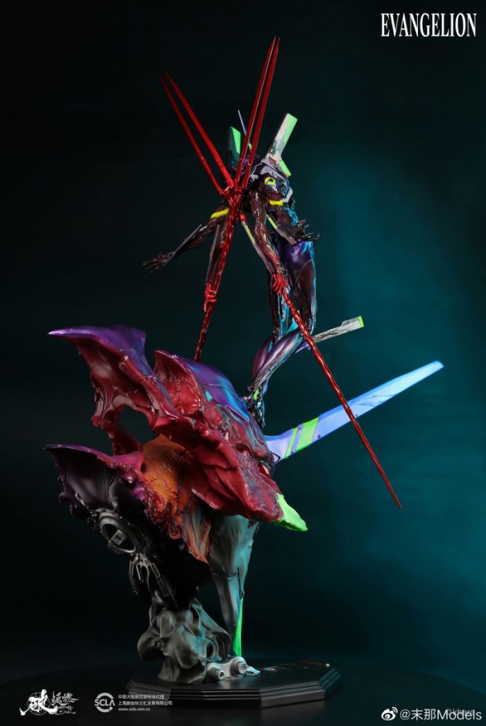 Evangelion theatrical version: Q EVA No. 13 art statue