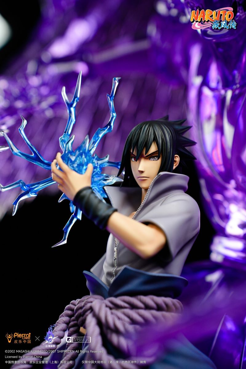 Sasuke with the Susanoo