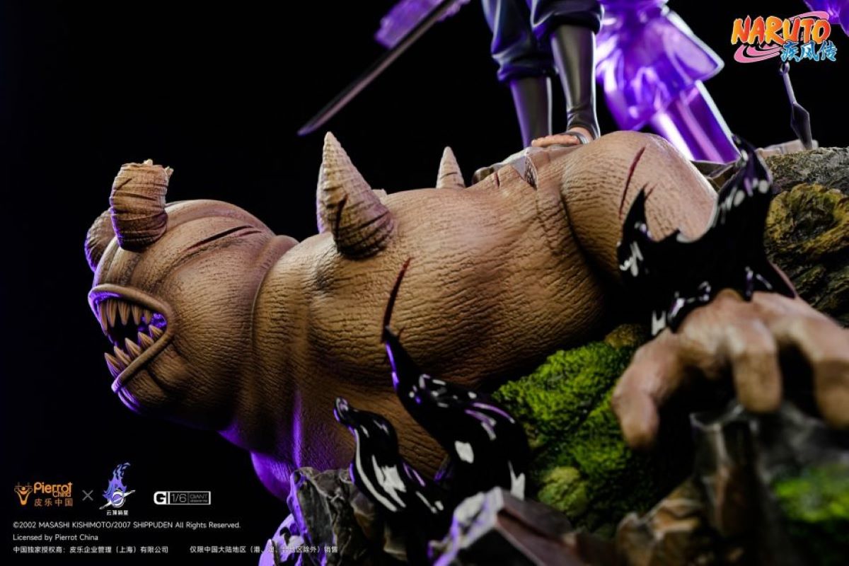 Sasuke with the Susanoo