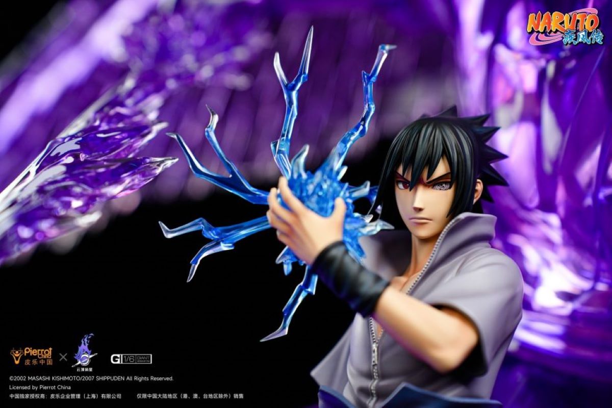 Sasuke with the Susanoo