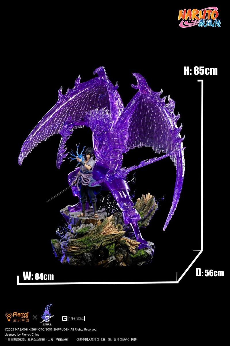 Sasuke with the Susanoo