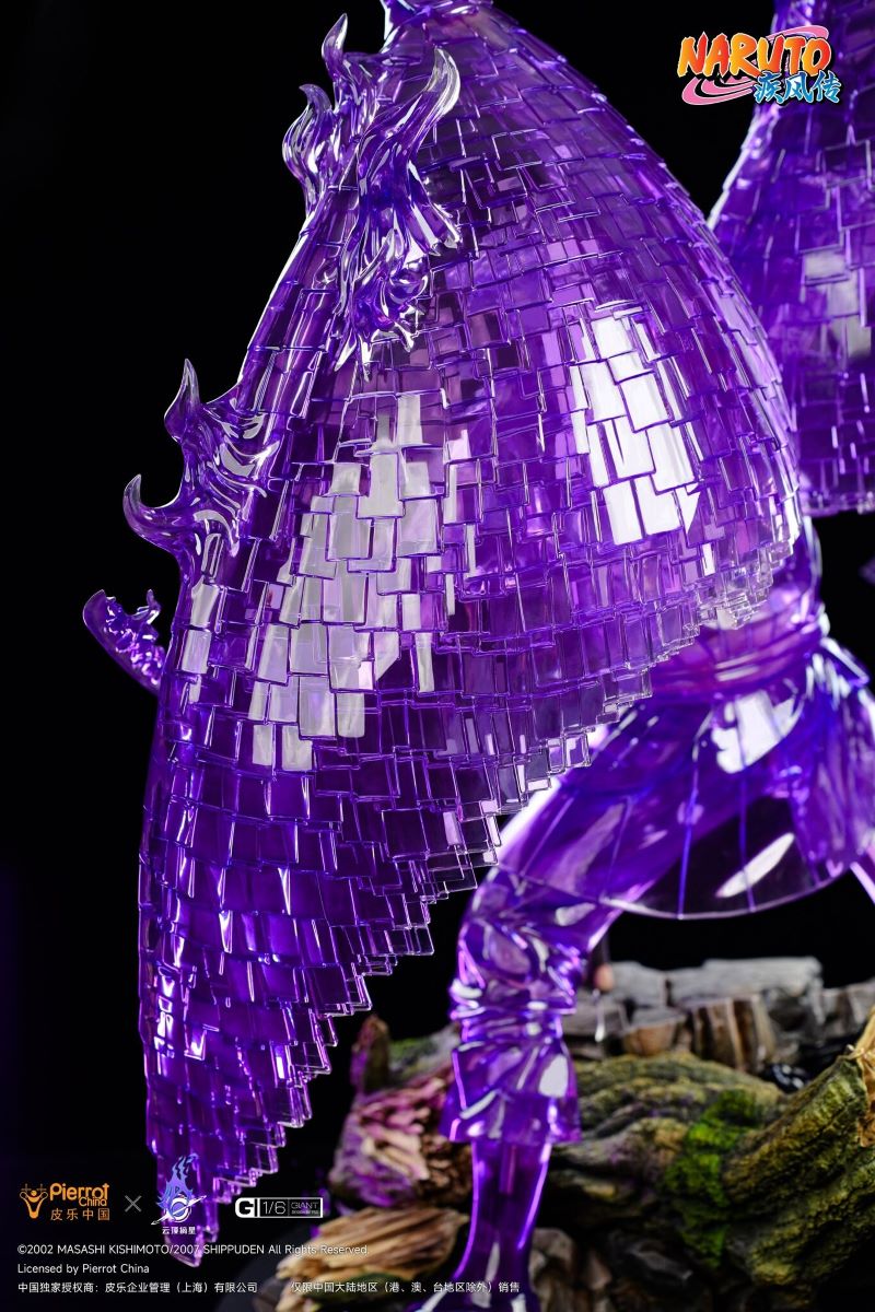 Sasuke with the Susanoo