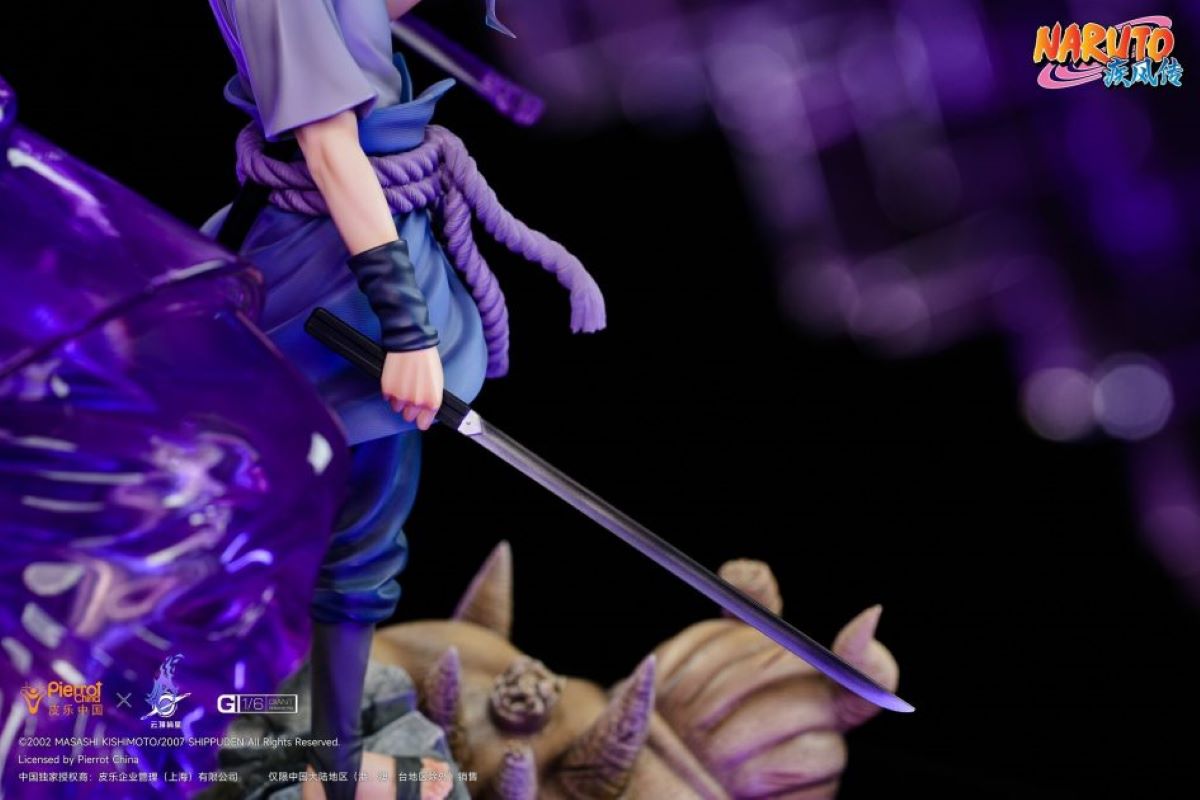 Sasuke with the Susanoo