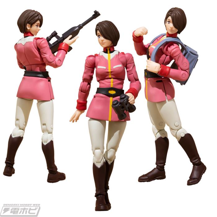 GMG Mobile Suit Gundam Earth Federation Forces 07 Amuro & Frau, 08V-SP General Soldier & Buggy Set