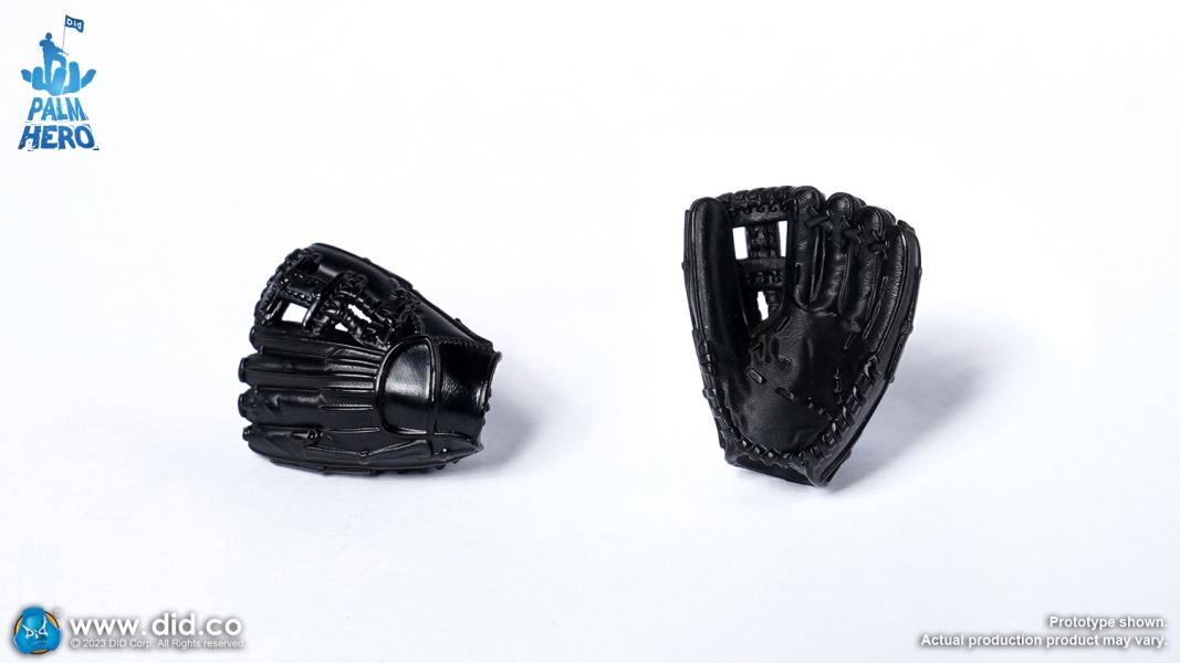 Handheld Hero Real Series-White Team Baseball Player/Blue Team Baseball Player 1/12